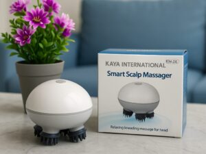 Smart Scalp Massager – Electric Head & Hair Massager for Stress Relief, Relaxation & Pet Grooming(Color May Vary)